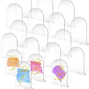 Bordnummer i akryl med stativ