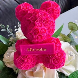 Blomster bamse
